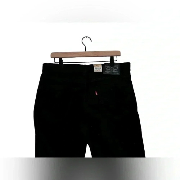 Levi’s Mens 559 Relaxed Straight Black Denim Jean Size 33x34 - Picture 8 of 16